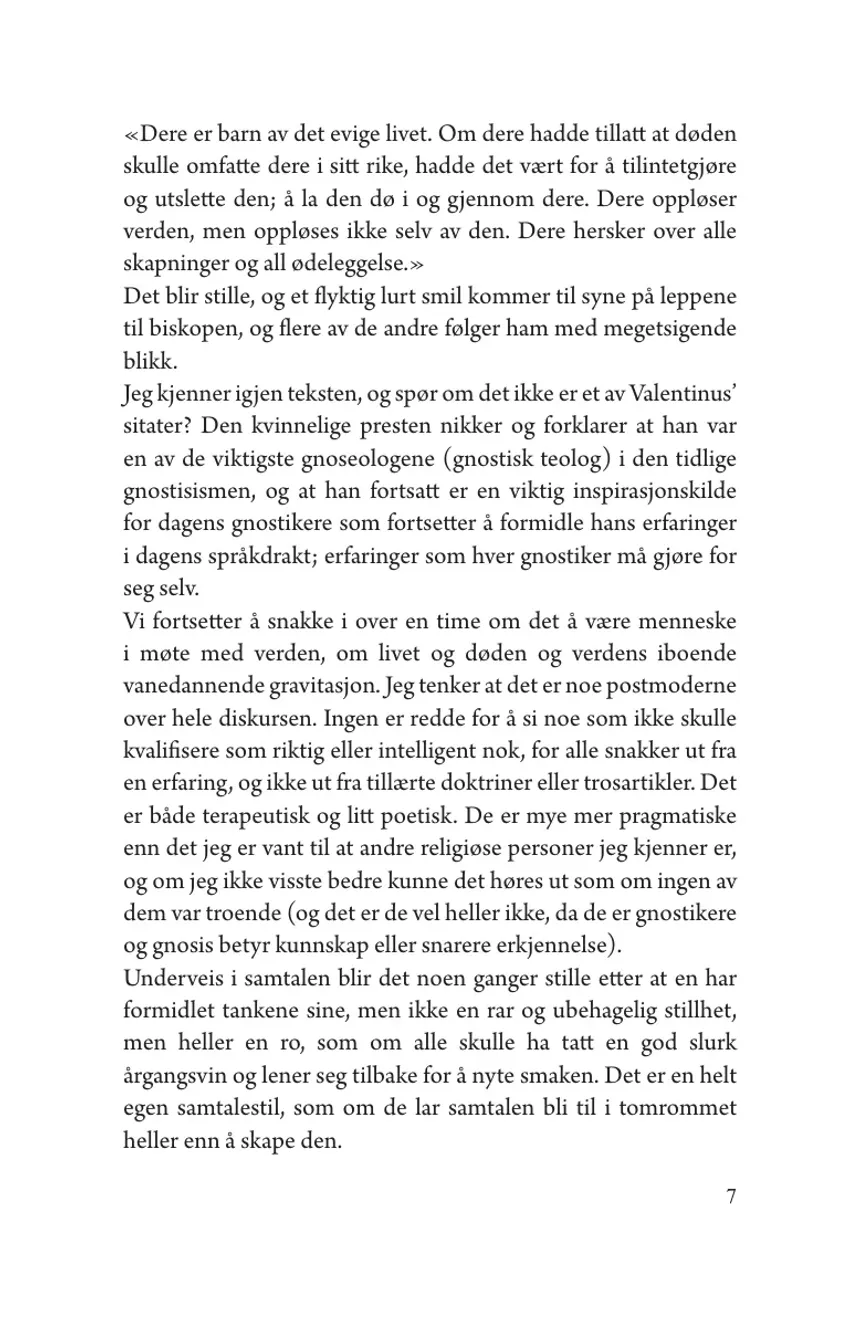 Side 7 — Eglise Gnostique: Den første gnostiske kirkens historie, sakramenter og lære
