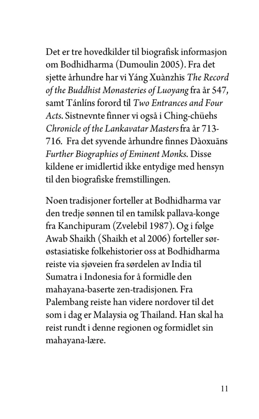 Side 9 — Veien er zen: Bodhidharmas lære