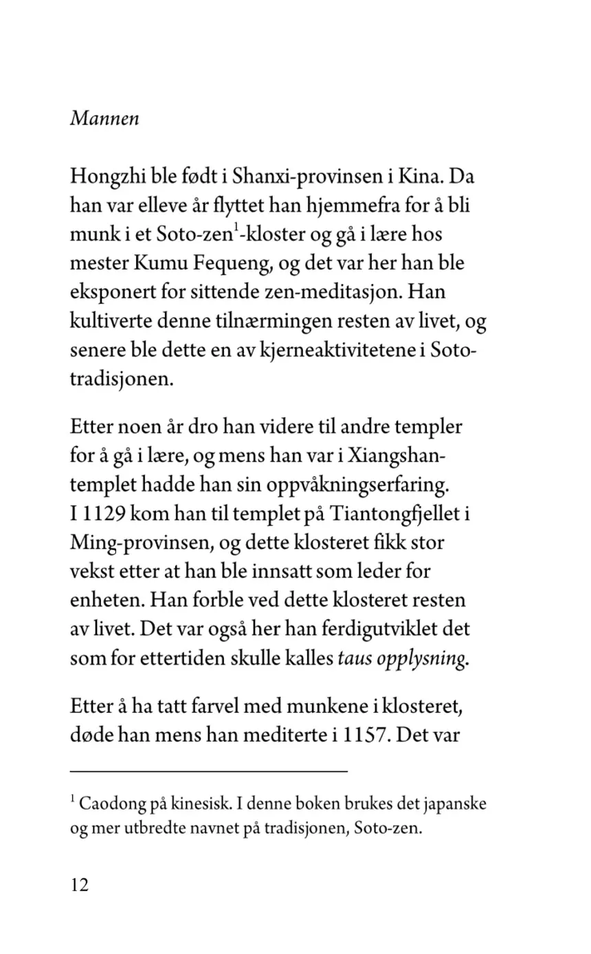 Side 9 — Mester Hongzhis veileder til praktisk zen